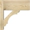 Ekena Millwork Olympic Block Rough Sawn Outlooker, Douglas Fir, 8"W x 18"D x 18"H OUT08X18X18OLY05RDF - alternate 4